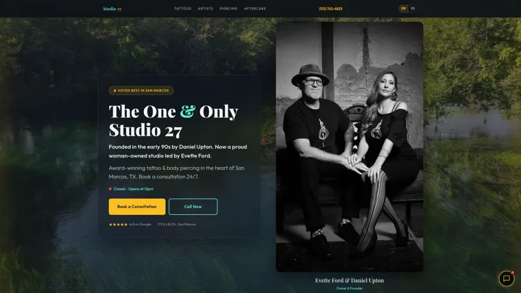 Studio 27 website